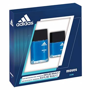 Adidas Moves by Coty for Men 2 Piece Set, Enjoy staying active and experiencing each day to the fullest.