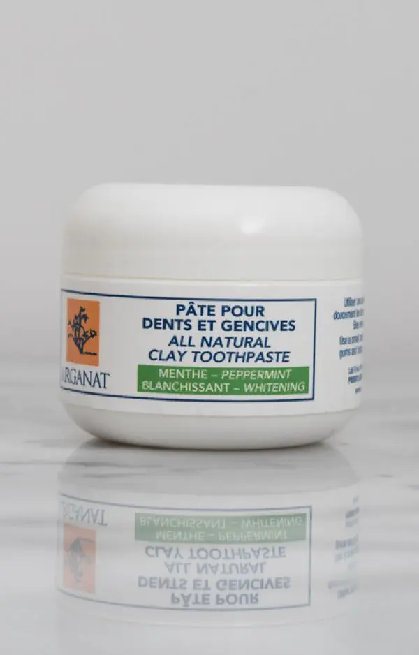 ARGANAT ALL NATURAL CLAY TOOTHPASTE PEPPERMINT WHITENING, ARGANAT ALL NATURAL CLAY TOOTHPASTE PEPPERMINT WHITENING