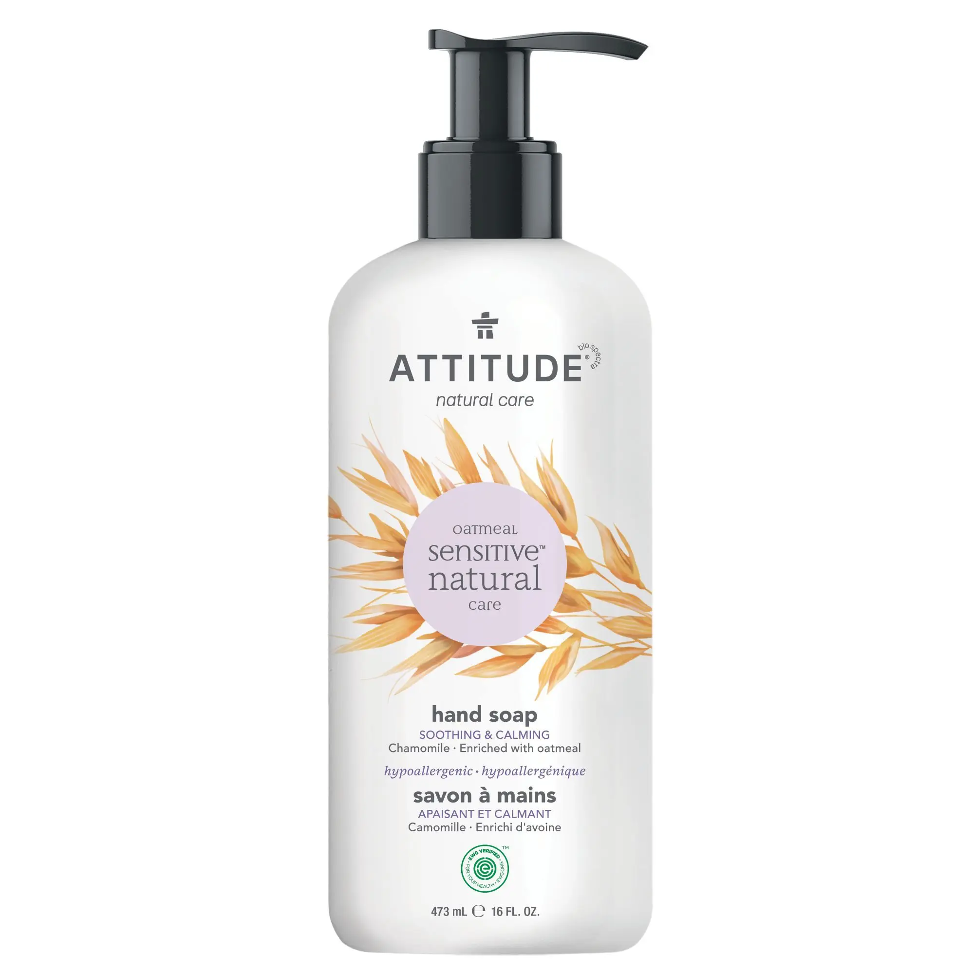 ATTITUDE Sensitive Skin Hand Soap, Chamomile, ATTITUDE Sensitive Skin Hand Soap, Chamomile