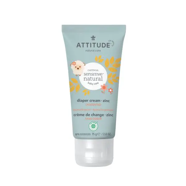 ATTITUDE Baby Leaves Diaper Zinc Cream, ATTITUDE Baby Leaves Diaper Zinc Cream