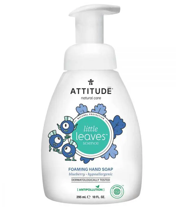 ATTITUDE Little Leaves Foaming Hand Soap, Blueberry, ATTITUDE Little Leaves Foaming Hand Soap, Blueberry