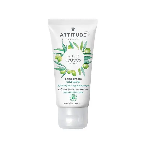ATTITUDE Super Leaves Science Hand Cream, Olive Leaves, ATTITUDE Super Leaves Science Hand Cream, Olive Leaves