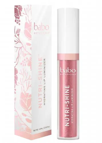 Babo Botanicals Nutri-Shine Lip Luminizer, Jewel Hibiscus, Babo Botanicals Nutri-Shine Lip Luminizer, Jewel Hibiscus