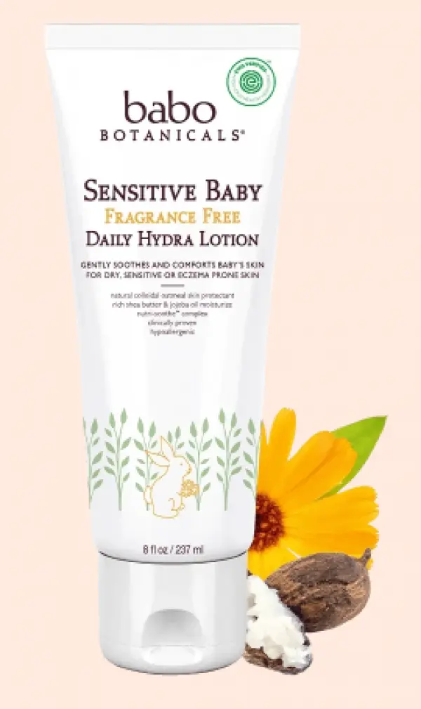 Babo Botanicals Sensitive Baby Daily Hydra Lotion, Babo Botanicals Sensitive Baby Daily Hydra Lotion