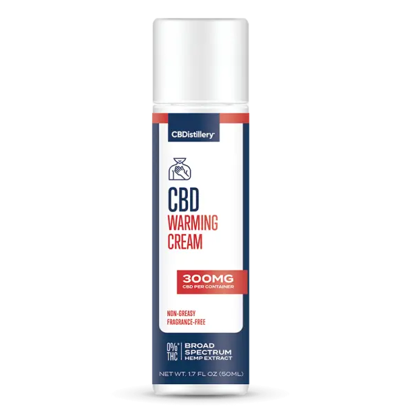 Cbdistillery Broad Spectrum Hemp Extract Regular Strength Cbd Warming Cream, Cbdistillery Broad Spectrum Hemp Extract Regular Strength Cbd Warming Cream