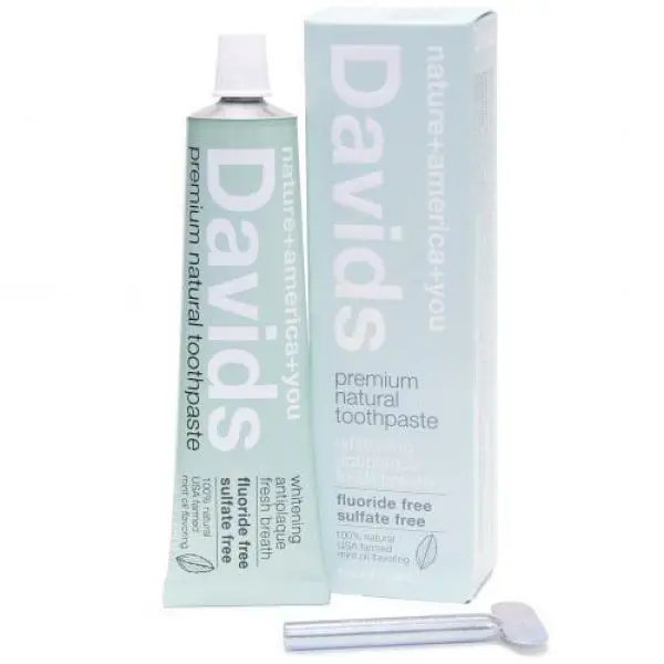 Davids Premium Natural Toothpaste, Peppermint, Davids Premium Natural Toothpaste, Peppermint