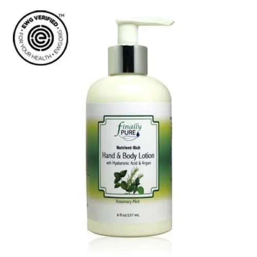 Finally Pure Rosemary Mint Hand & Body Lotion, Finally Pure Rosemary Mint Hand & Body Lotion