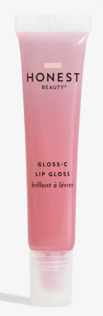 Honest Beauty Gloss-C Lip Gloss, Pink Agate, Honest Beauty Gloss-C Lip Gloss, Pink Agate