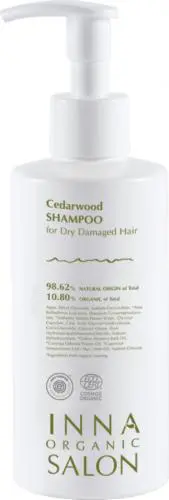 Inna Organic Salon Cedarwood Shampoo for Dry Damaged Hair, Inna Organic Salon Cedarwood Shampoo for Dry Damaged Hair