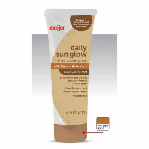 Meijer Daily Sun Glow Moisturizer Lotion, Meijer Daily Sun Glow Moisturizer Lotion