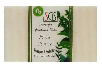 Soap for Goodness Sake Shampoo and Body Bar, Shea Butter, Soap for Goodness Sake Shampoo and Body Bar, Shea Butter