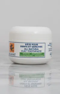 ARGANAT ALL NATURAL CLAY TOOTHPASTE PEPPERMINT WHITENING, ARGANAT ALL NATURAL CLAY TOOTHPASTE PEPPERMINT WHITENING
