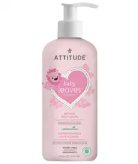 ATTITUDE Baby Leaves Body Lotion, Fragrance Free, ATTITUDE Baby Leaves Body Lotion, Fragrance Free