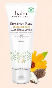 Babo Botanicals Sensitive Baby Daily Hydra Lotion, Babo Botanicals Sensitive Baby Daily Hydra Lotion