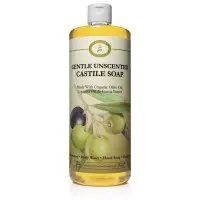 Carolina Castile Soap Gentle Castile Soap, Unscented, Carolina Castile Soap Gentle Castile Soap, Unscented