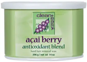 Clean+easy Hard Wax, Acai Berry, Clean+easy Hard Wax, Acai Berry
