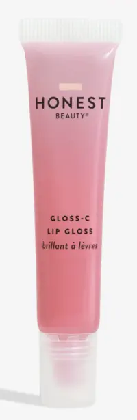 Honest Beauty Gloss-C Lip Gloss, Pink Agate, Honest Beauty Gloss-C Lip Gloss, Pink Agate