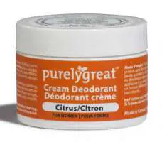 Purelygreat Cream Deodorant - Citrus for Women, Purelygreat Cream Deodorant - Citrus for Women