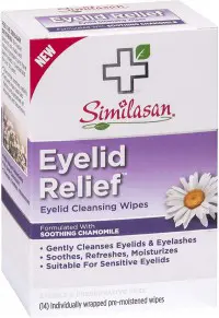 Similasan Eyelid Relief Eyelid Cleansing Wipes, Soothing Chamomile, Similasan Eyelid Relief Eyelid Cleansing Wipes, Soothing Chamomile