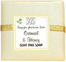 Soap for Goodness Sake Goat Milk Soap, Oatmeal and Honey, Soap for Goodness Sake Goat Milk Soap, Oatmeal and Honey