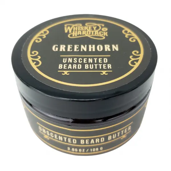 Whiskey N Hardtack Greenhorn - Unscented Full Bodied Beard Butter, Whiskey N Hardtack Greenhorn - Unscented Full Bodied Beard Butter
