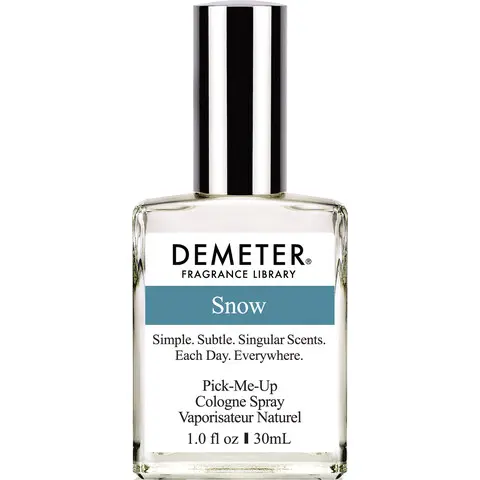 Demeter Fragrance Library / The Library Of Fragrance Snow, Long Lasting Demeter Fragrance Library / The Library Of Fragrance Perfume with Fresh notes Fragrance of The Year