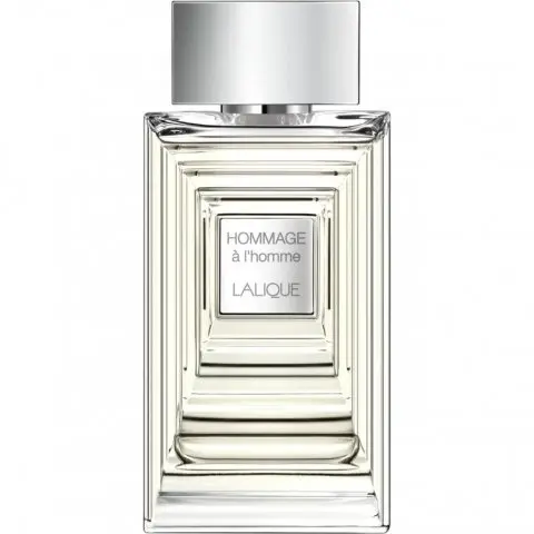 Lalique Hommage à l'Homme, Compliment Magnet Lalique Perfume with Bergamot Fragrance of The Year