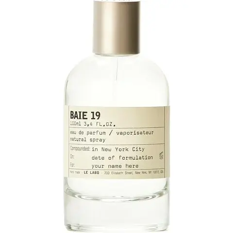 Le Labo Baie 19, Most Premium Bottle and packaging designed Le Labo Perfume of The Year
