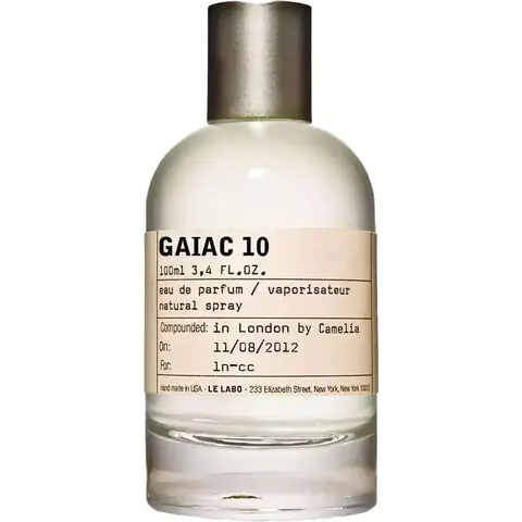 Le Labo Gaiac 10, Most sensual Le Labo Perfume with Gaiac wood Fragrance of The Year
