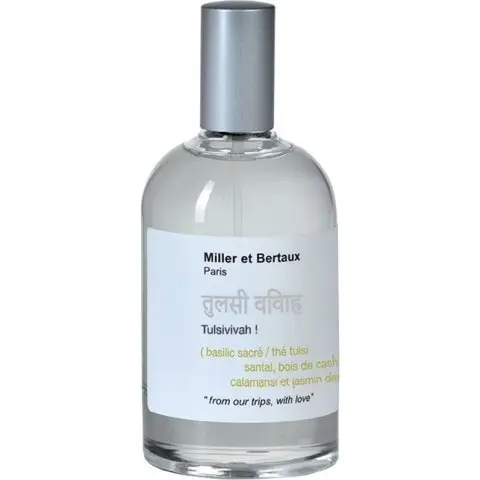 Miller et Bertaux Tulsivivah !, Confidence Booster Miller et Bertaux Perfume with Basil Fragrance of The Year
