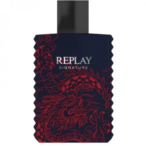 Replay Signature Red Dragon, Luxurious Replay Perfume with Pink pepper Fragrance of The Year