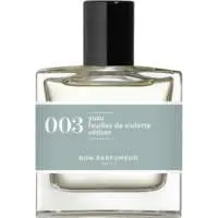 Bon Parfumeur 003 Yuzu Feuilles de Violette Vétiver, Confidence Booster Bon Parfumeur Perfume with Bergamot Fragrance of The Year