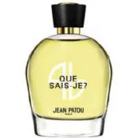 Jean Patou Collection Héritage - Que Sais-Je?, Most sensual Jean Patou Perfume with Peach Fragrance of The Year