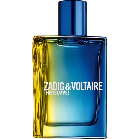 Zadig & Voltaire This Is Love! pour Lui, Confidence Booster Zadig & Voltaire Perfume with Bergamot Fragrance of The Year