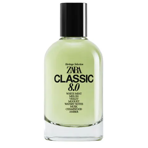 Zara Classic 8.0, Compliment Magnet Zara Perfume with Peppermint Fragrance of The Year